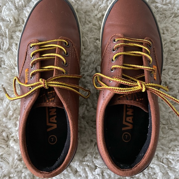 brown atwood vans